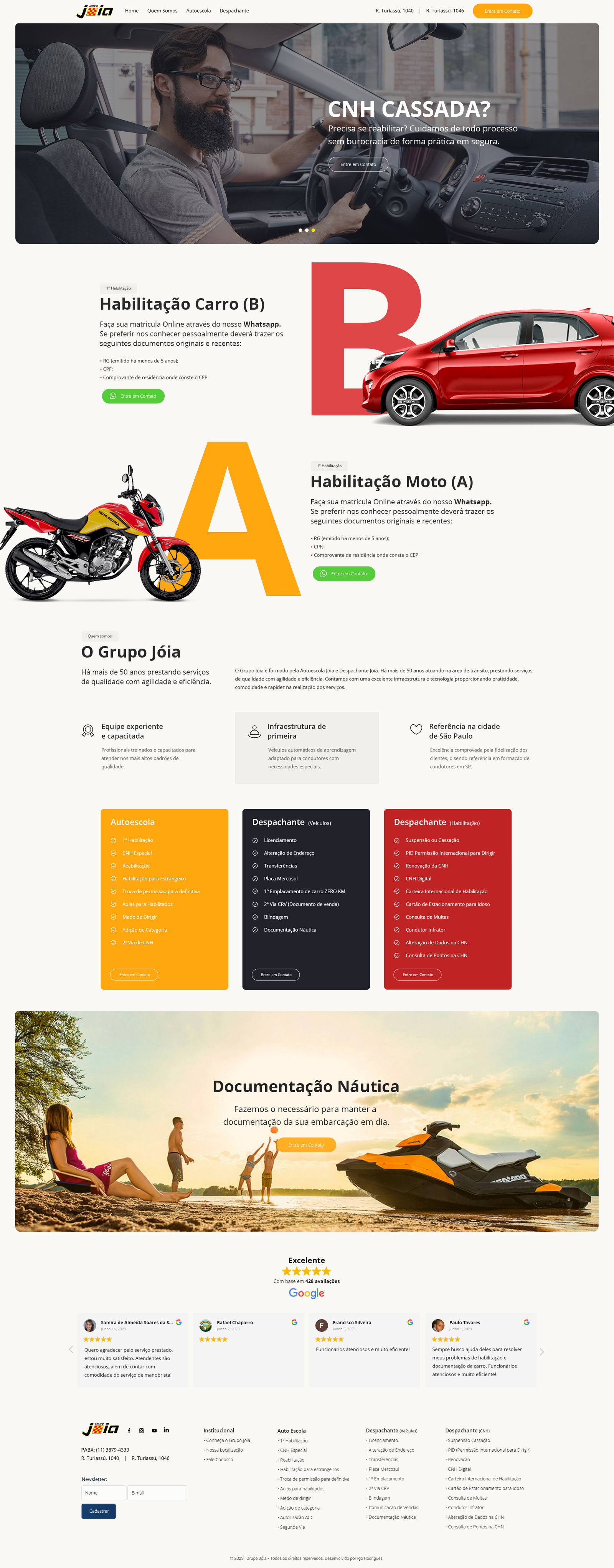 Autoescola Joia 1 grupo joia 2